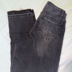 Women's Black Cropped Jeans
